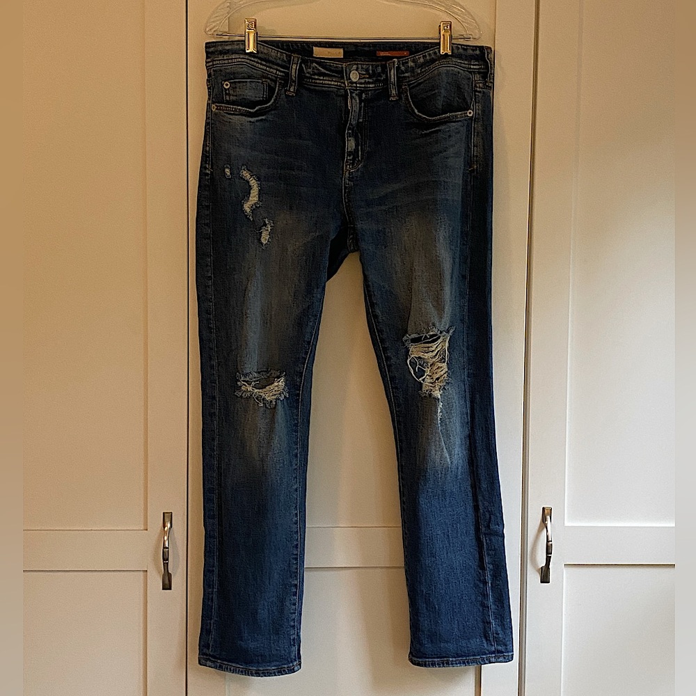 Pilcro - slim boyfriend crop - size 29